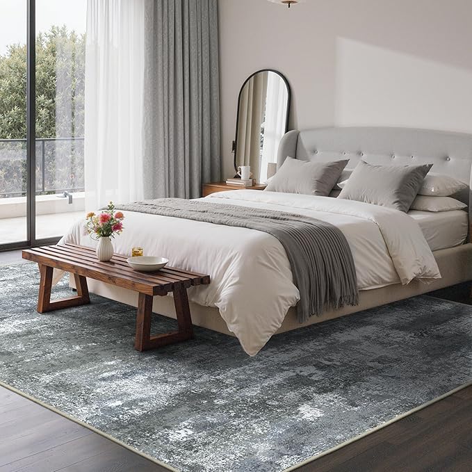 BEIMO Area Rugs 6x9 for Living Room Bedroom, Modern Abstract Machine Washable - Image 4