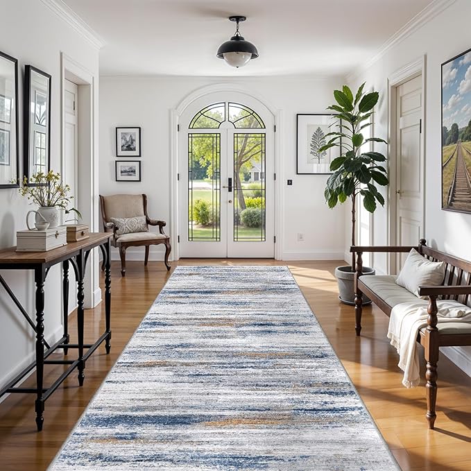 Large Runner Rugs for Hallway 4x16: Non-Slip Washable Wide Carpet - Image 7