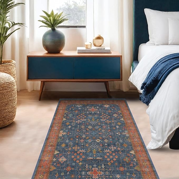 Washable 4x6 Small Rug for Living Room, Area Rug for Kitchen, Large Entryway - Image 6