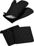 Oven Mitt & Pot Holder 100% Cotton Easter Heat Resistant Oven Gloves & Hot Pads by SoftopiaCotton