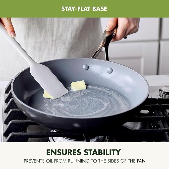 GreenPan Valencia Pro Ceramic Nonstick 11 Piece Cookware Set, Hard Anodized - Image 10