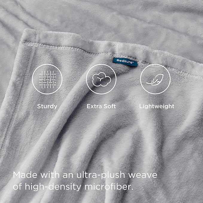 Bedsure GentleSoft Twin XL Fleece Blanket Dorm Bedding - Image 5