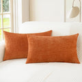 CaliTime Fall Throw Pillow Covers Decorative 16 X 26 Inches Pack of 2 Cozy by CaliTime