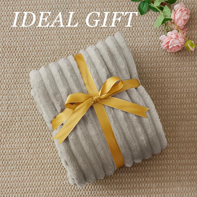 BEDELITE Twin Blanket for Couch & Bed, 300GSM Soft & Warm Fleece Blanket - Image 6