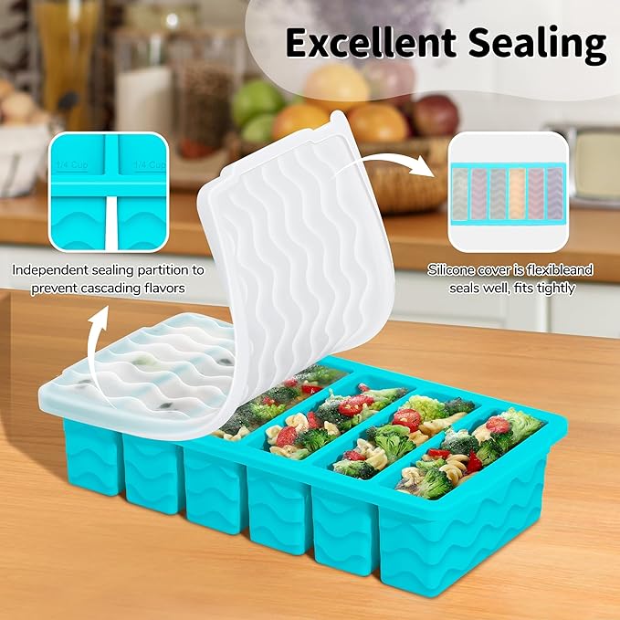 3-Pack Silicone Freezer Trays - Image 5