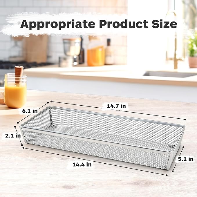 Flatware Organizer with Interlocking Arm - Image 2