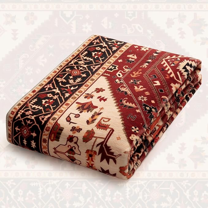 SERISSA 6x9 Area Rugs for Living Room, Large Washable Non-Slip Boho Rug - Image 7