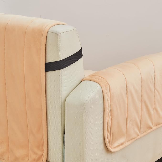 Great Bay Home Velvet Recliner Cover - Image 2