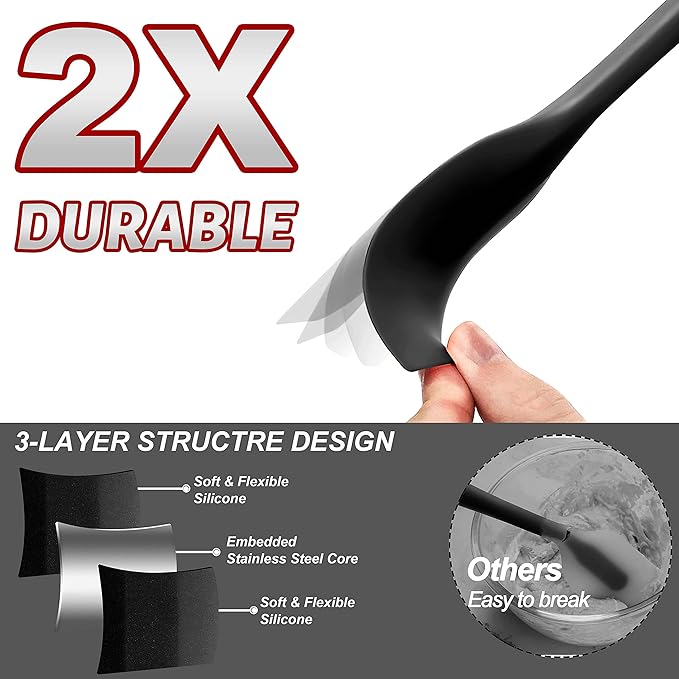 Anaeat Silicone Spatula Set of 5 - Image 4