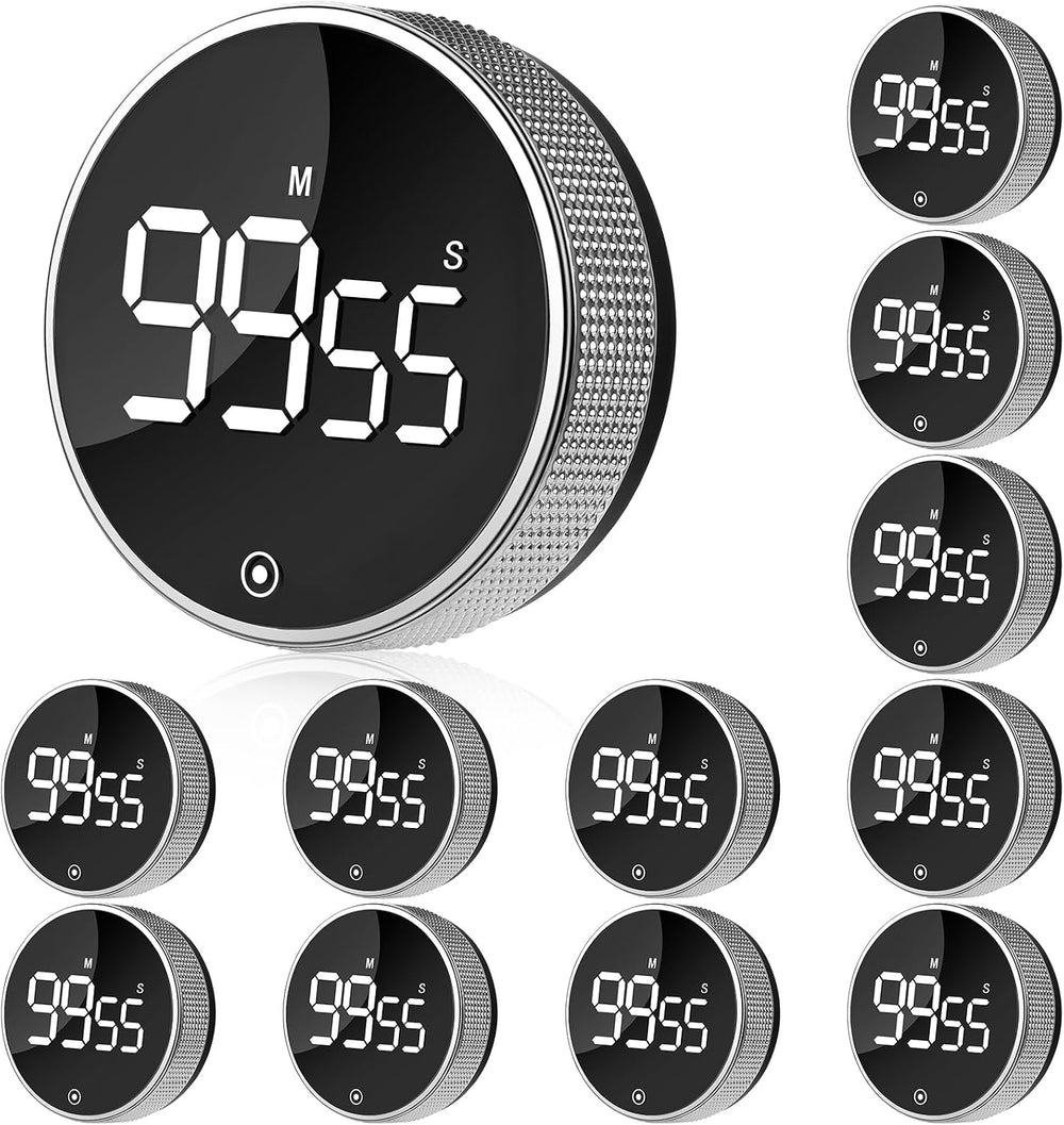 12 Pack Digital Kitchen Timer
