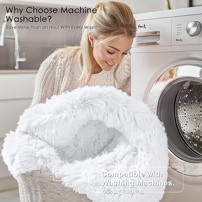 OLANLY 7x7 Machine Washable Large Area Rugs - Image 2