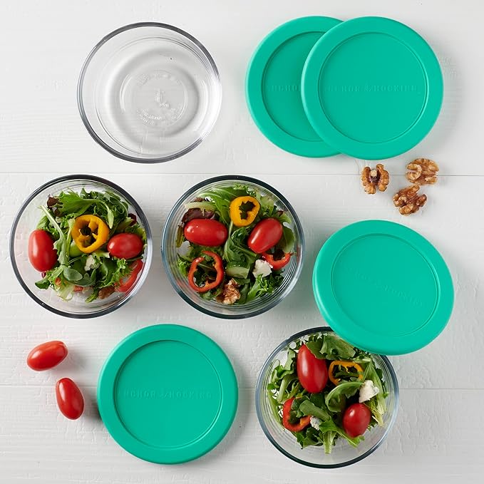 Anchor Hocking 2 Cup Glass Storage Containers - Image 3