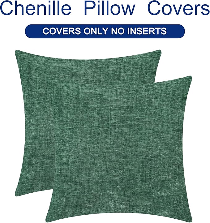 CaliTime Christmas Throw Pillow Covers Decorative 22 X 22 Inches Pack of 2 Cozy - Image 6
