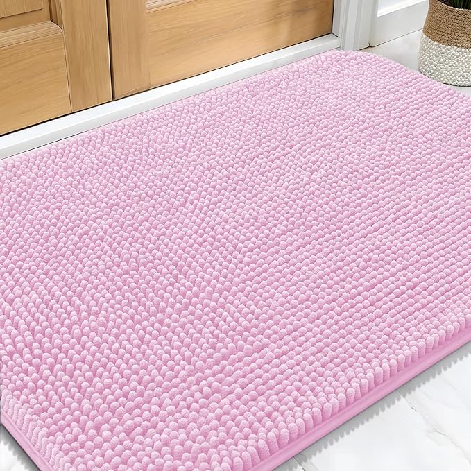 OLANLY Dog Door Mat for Muddy Paws 34x21, Absorbs Moisture and Dirt, Absorbent by OLANLY