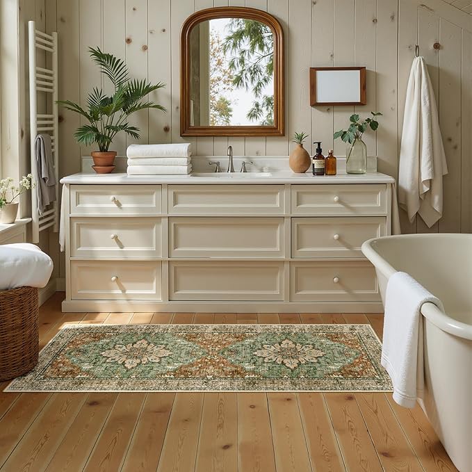 Area Rugs 2'x6' Runner Rug Non Slip Washable - Image 4