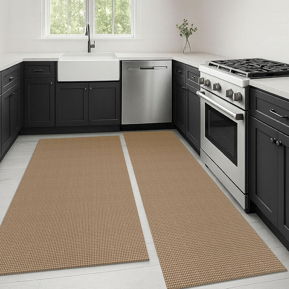 KOZYFLY Boho Area Rug Runner Sets of 2Pcs 2x6 and 3x5 Washable Entry Rugs Non...