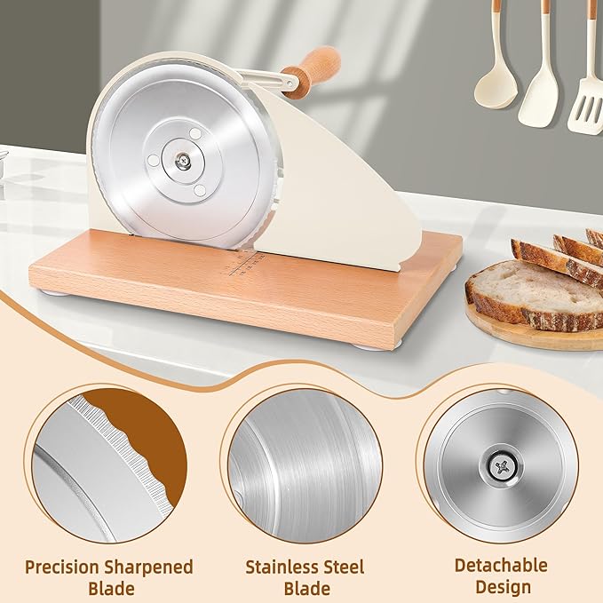 CAWIU Upgraded Manual Bread Slicer