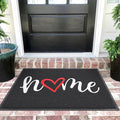 EARTHALL Door Mat Outside Inside Home Doormat, Durable Floor Mat Non Slip Mat by EARTHALL