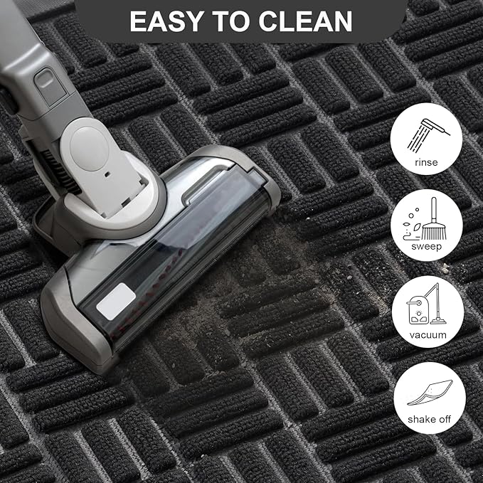 Mibao Front Door Mat, Heavy Duty Durable Welcome Mat - Image 3