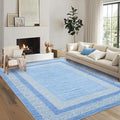 GarveeHome 10x13 Large Washable Geometric Area Rug Non Slip Non Shedding Floor by GarveeHome