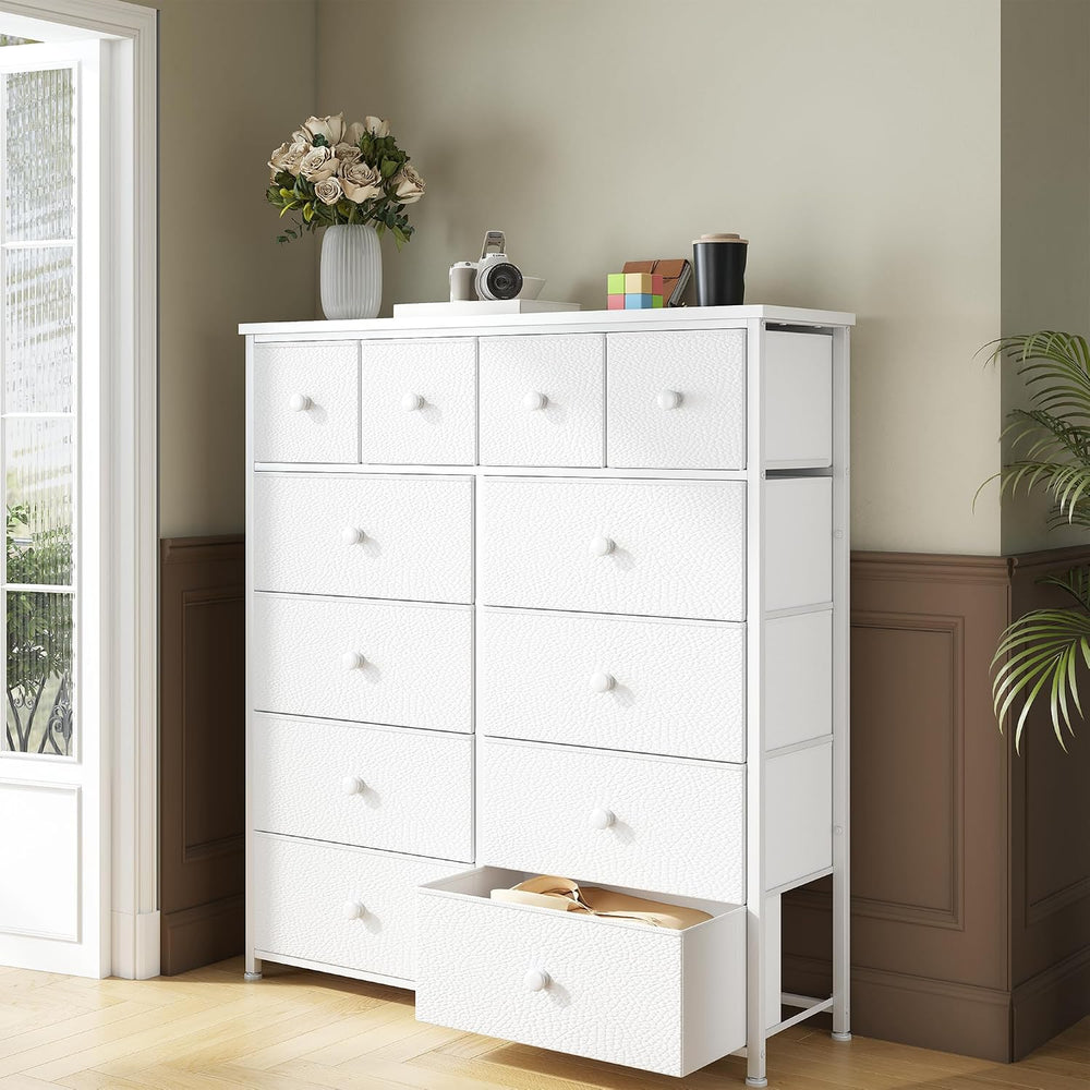 Bepatio Dresser for Bedroom with 12 Drawers, Fabric Dressers & Chest of D...