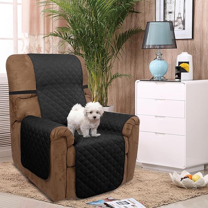 U-NICE HOME Recliner Chair Covers Reversible Chair Cover Pet Covers - Image 2