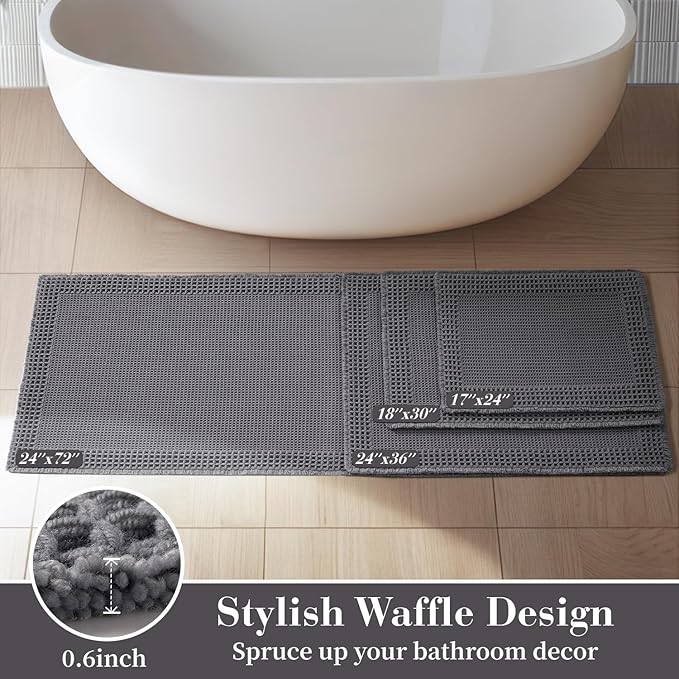 RESARE Waffle Bath Mat - Image 5