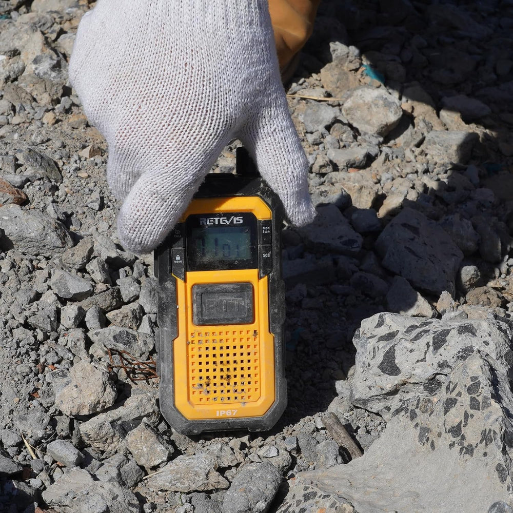 Retevis RB48 2 Way Radio Long Range, IP67 Waterproof Walkie Talkies Adults