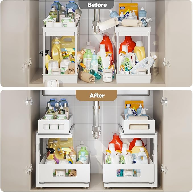 2 Pack Under Sink Organizer - Image 6