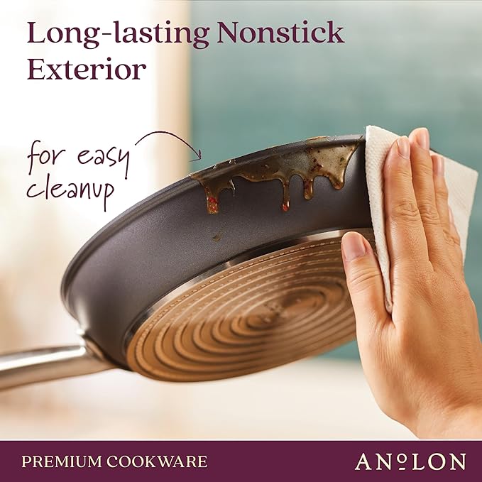 Anolon Accolade Forged Hard Anodized Nonstick Pots & Pans - Image 7