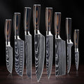 SENKEN 8-piece Premium Japanese Kitchen Knife Set by SenkenKnives
