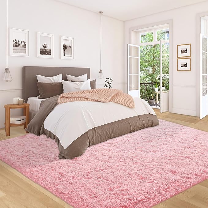 5x7 Area Rug for Living Room: Fluffy Shag Soft Washable Rugs Fuzzy Plush Indoor - Image 6