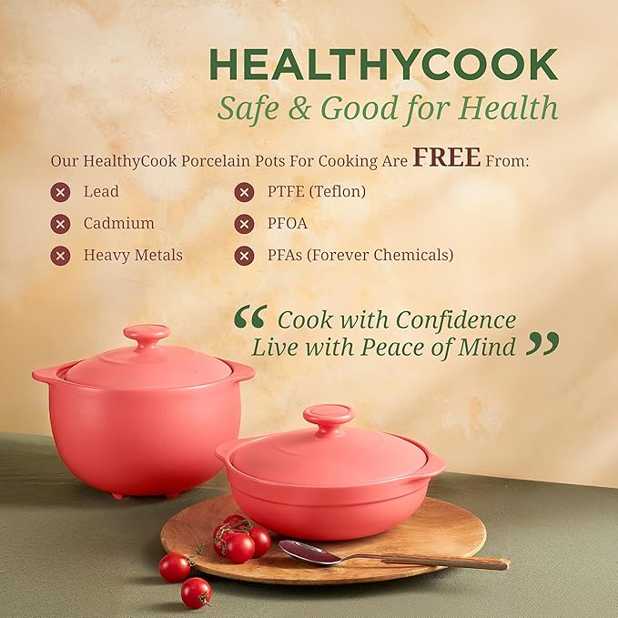 MINH LONG 2-Qt Porcelain Dutch Oven - Image 4