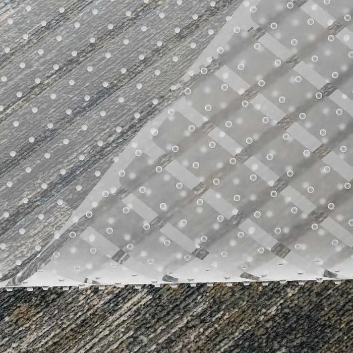 Ottomanson Hallway Rug Protector 26" x 14' – Non Slip Waterproof Clear Vinyl Runner Rug & Carpet Protector with Gripper Backing for Entryways & High Traffic Areas, Easy to Clean