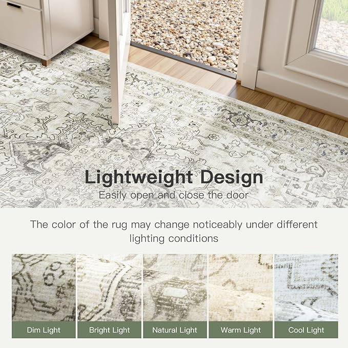 Lofus 8x10 Area Rugs for Living Room, Washable Area Rug, Rugs for Bedroom - Image 8