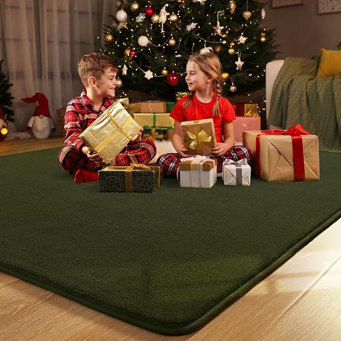 Amearea Modern Soft Hallway Runner Rug, 2x6 Fluffy Bedroom Bedside Rugs - Image 8