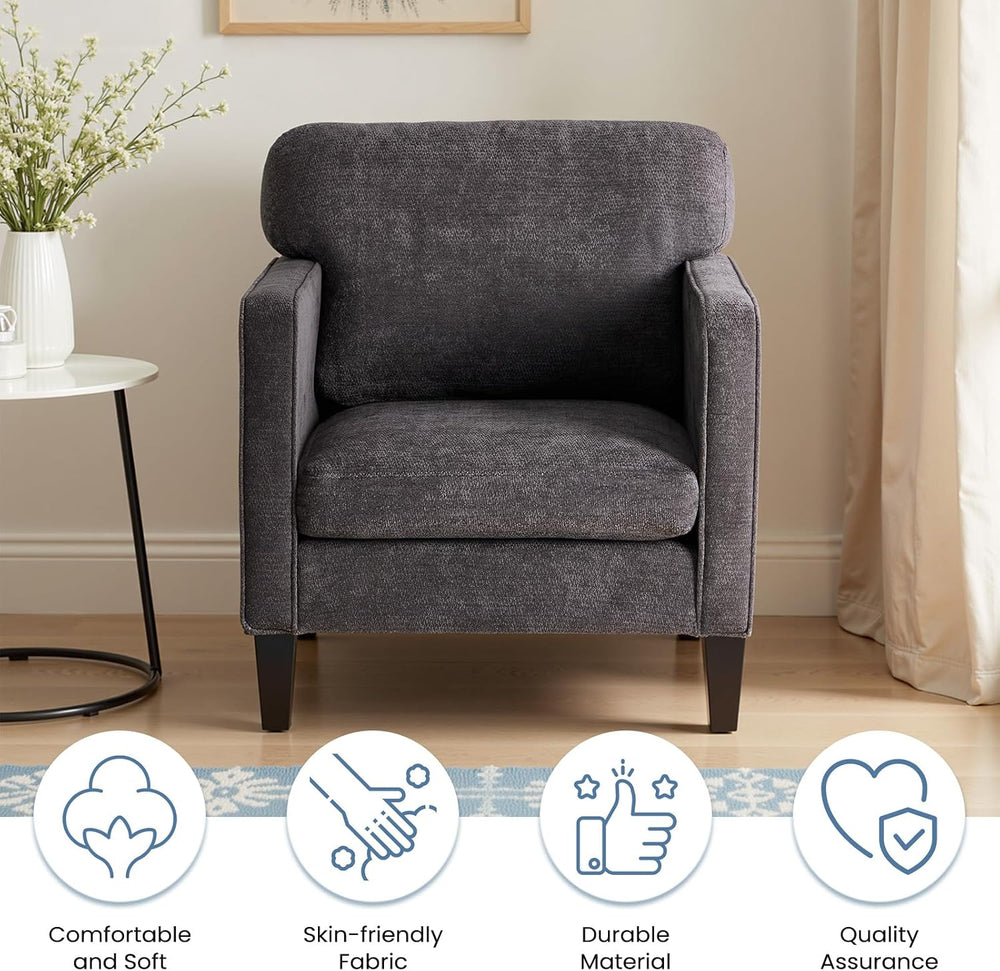 DUMOS Accent Chairs, Lounge Chair for Living Room Home Corner 1Pack