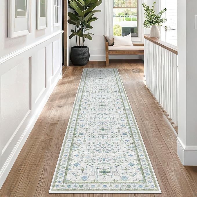 Hazo Haus Oushak Runner 2x10 Hallway Rug - Image 6