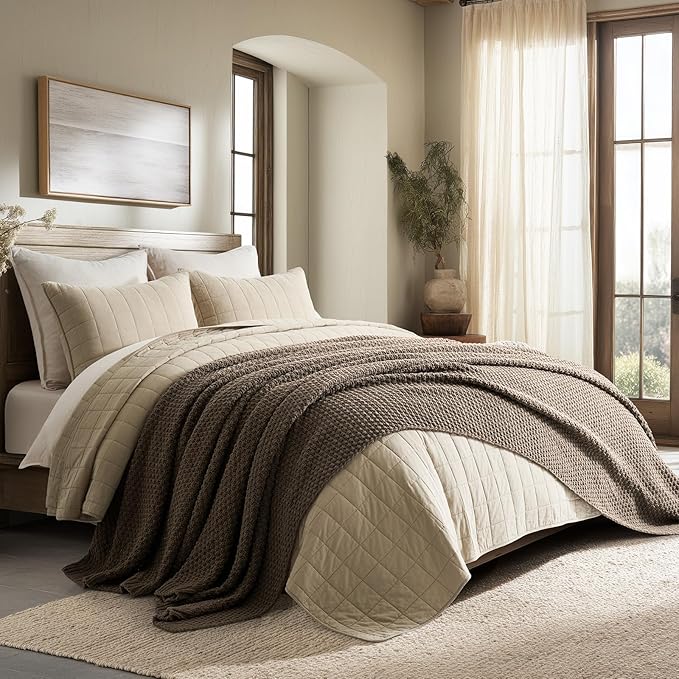 EVERGRACEHOME Chunky Chenille Knit Throw Blanket - Image 3