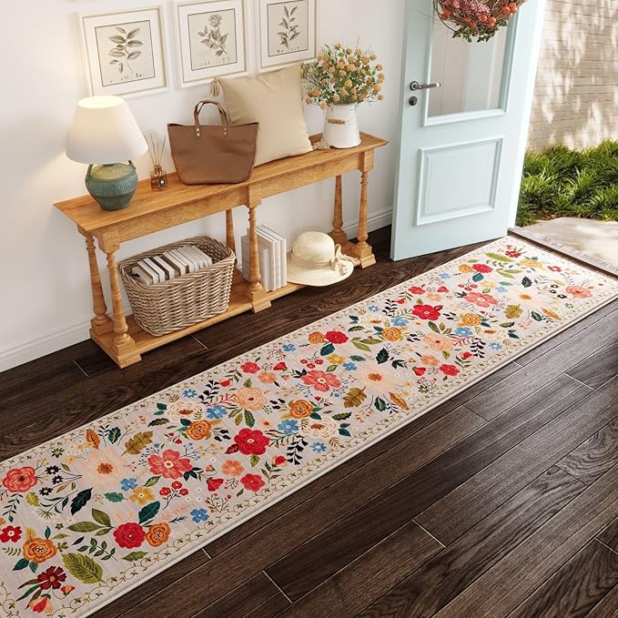 Rugcomf Washable Kitchen Runner 2'7"x12' - Image 2
