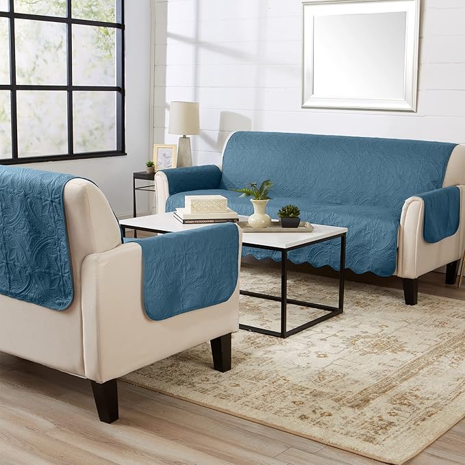 Great Bay Home Reversible Recliner Cover - Image 5
