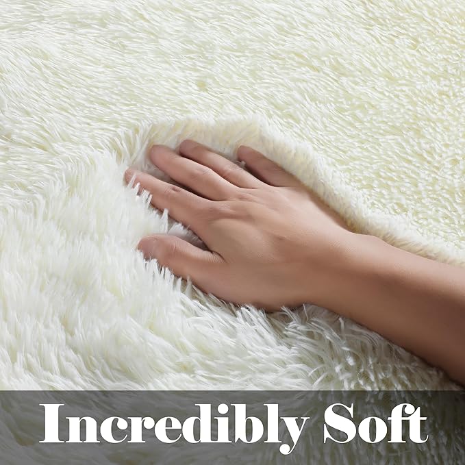 ONASAR Cream White 6x9 Area Rugs - Image 2