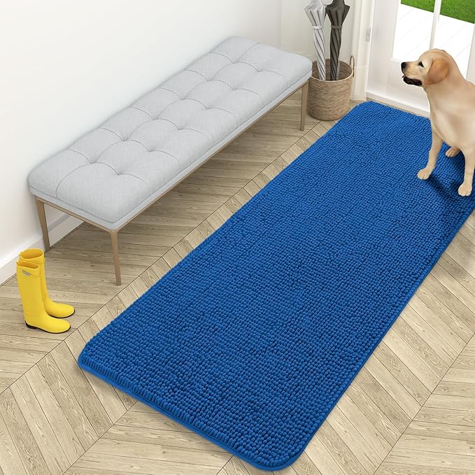 OLANLY Dog Door Mat for Muddy Paws 59x24, Absorbs Moisture and Dirt, Absorbent by OLANLY