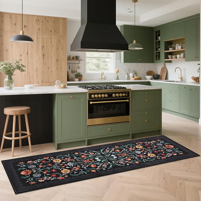 GarveeHome Floral Rug 2x6 Runners - Image 2
