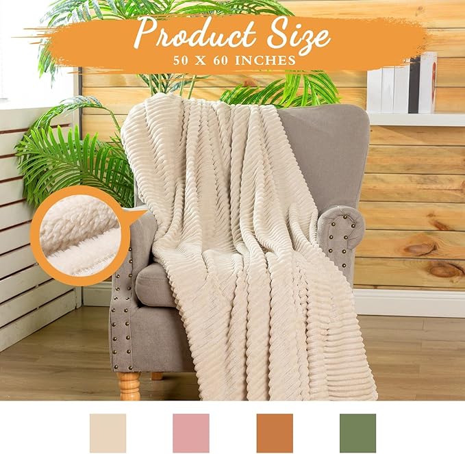 Buryeah 12 Pcs Flannel Throw Blanket Bulk 50 x 60 in Sleepover Blanket Outdoor - Image 2