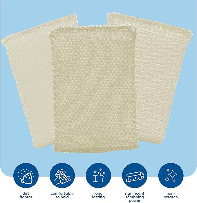 24 Pack Scrub Sponges Kitchen by SCRUBIT, Non-Scratch Cleaning Sponges - Image 5