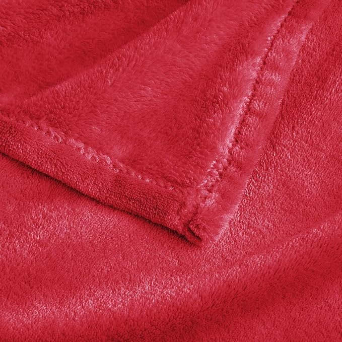 BEDELITE Big Fleece Blanket 120" x 120", Super Soft Fluffy Fuzzy Oversized King - Image 5