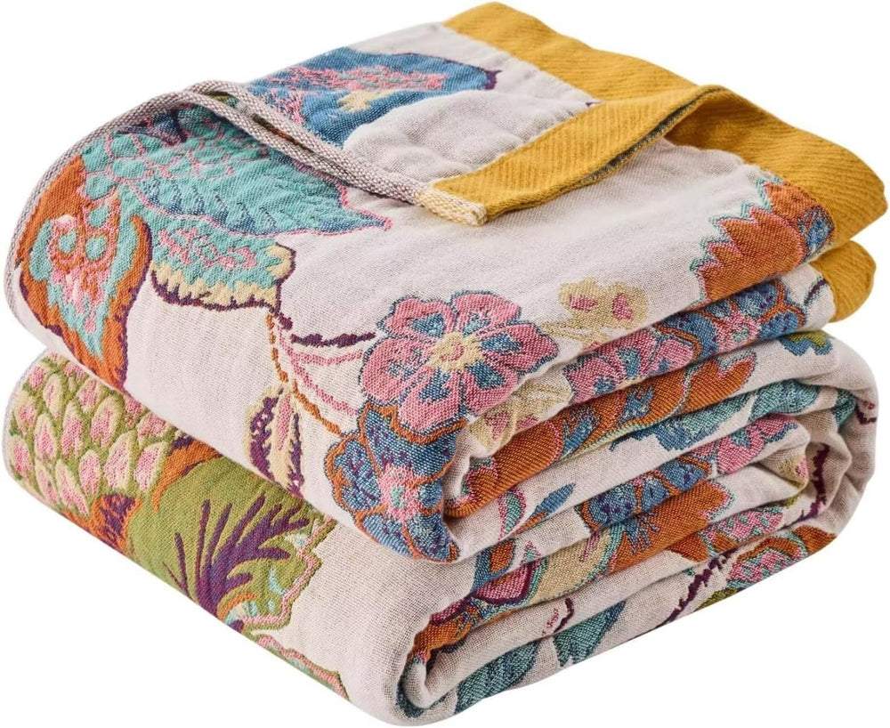 Boho Throw Blanket Farmhouse Decor Throw Blanket Bohemian Blanket for Bed 100...