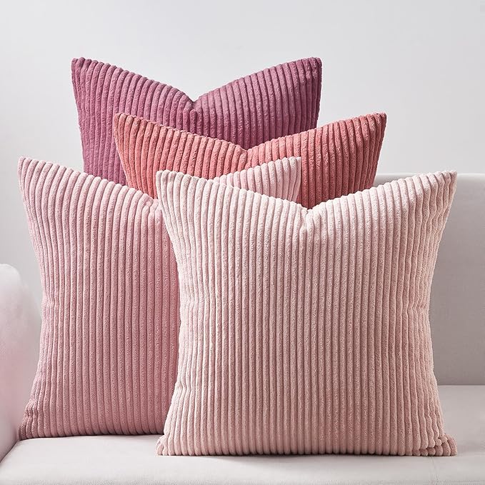 Topfinel Throw Pillow Cover 4pc Set by Topfinel