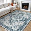 Rugflix 6x9 Area Rug for Living Room, Machine Washable Area Rugs by RugflixAreaRugs